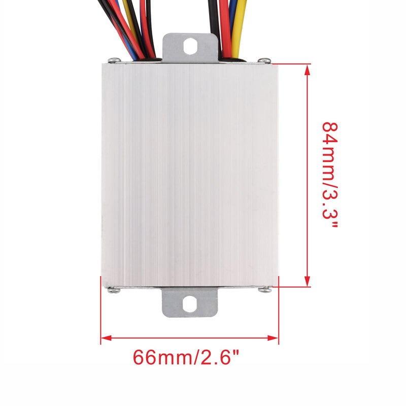 WOOSTAR Motorcycle Speed Controller 24V 500W Replacement for Electrical Scooter E Bike Bicycle Tricycle Brush - Image 2
